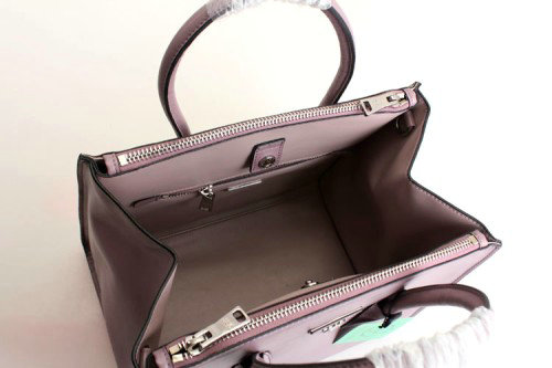 2014 Prada Glace Calf Leather Tote Bag BN2619 lavenderpurple